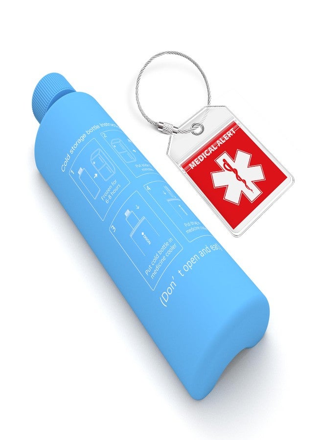 DISONCARE Intercontinental Series Ice Pack Bottle Kit Replacement 74H 7Pens Medicine Insulin Cooler Travel Case - Image 1